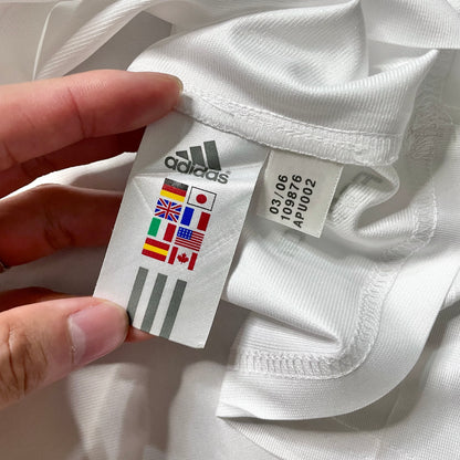 【正規選手支給品2005-2006 adidas Real Madrid home L/S Ronaldo #9】