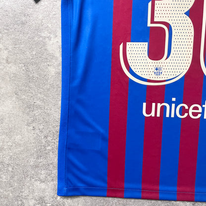 【正規品2021-2022 NIKE Barcelona home GAVI #30】