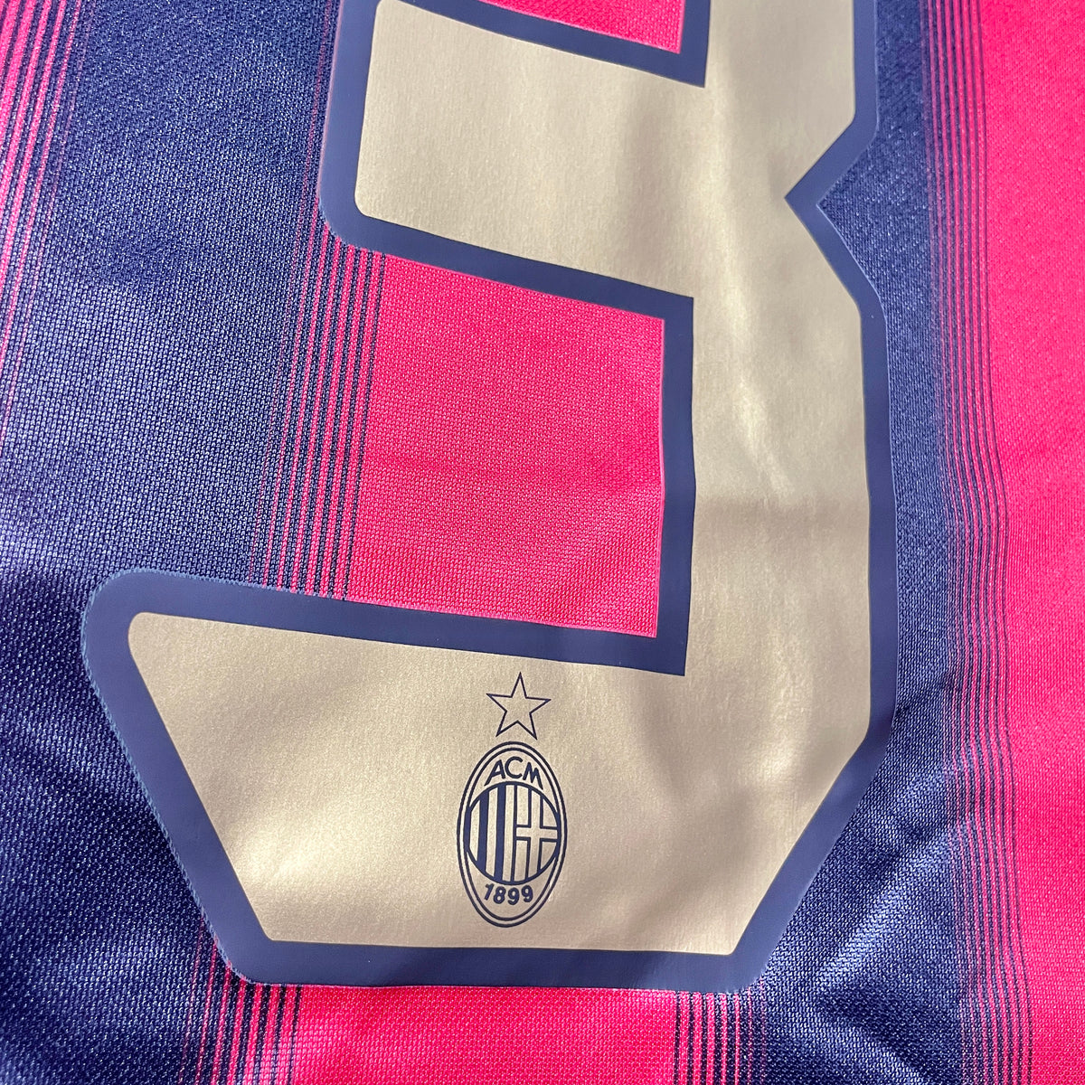 【BNWT正規品2004-2005 adidas AC Milan home MALDINI #3】
