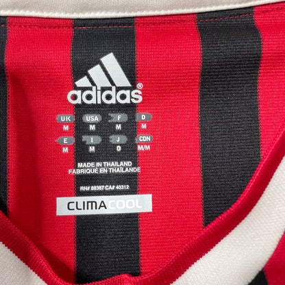 【正規品2011-2012 adidas AC Milan home PRINCE #27】