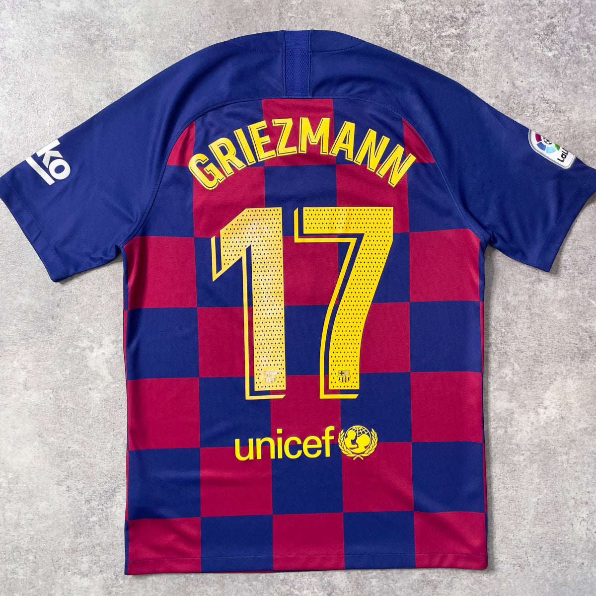 【正規品2019-2020 NIKE Barcelona home GRIEZMAN #17】
