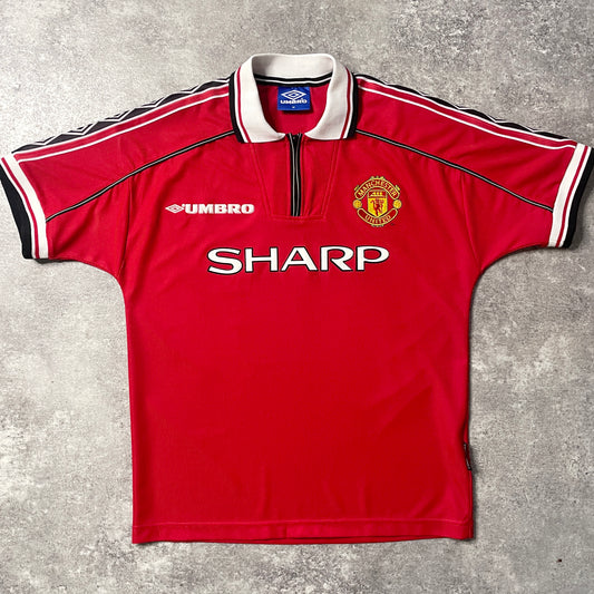 【正規品1998-2000 UMBRO Manchester United home】