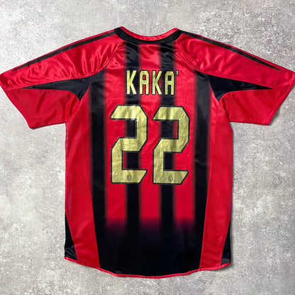 【正規品2004-2005 adidas AC Milan home KAKA #22】