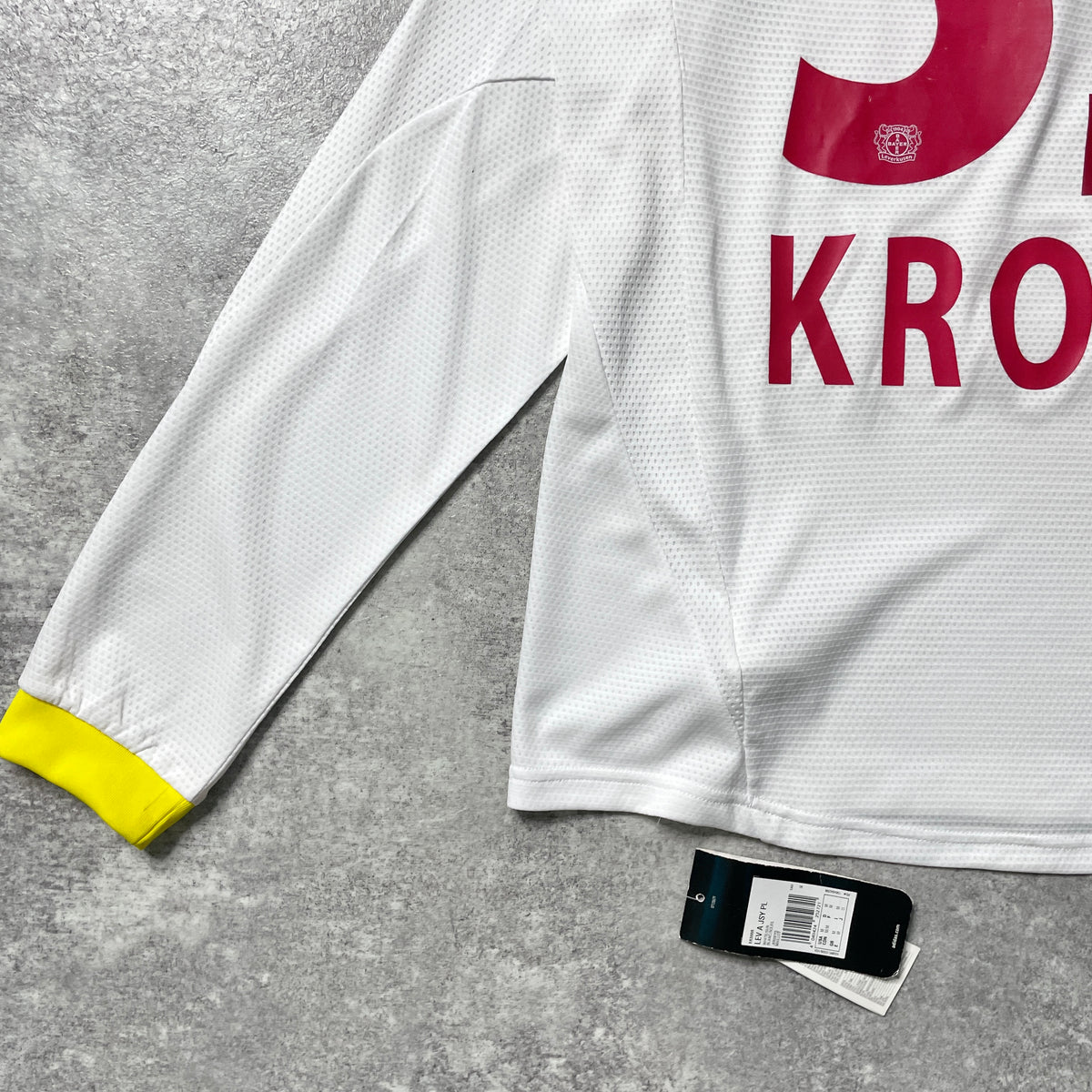 【BNWT正規選手支給品2009-2010 adidas Leverkusen away L/S KROOS #39】