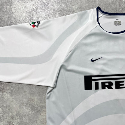 【正規選手支給品2001-2002 NIKE Inter Milan away L/S Ronaldo #9】
