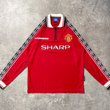 【正規品1998-2000 UMBRO Manchester United home L/S shirt】