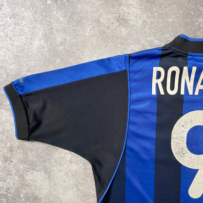 【正規品2000-2001 NIKE Inter Milan home Ronaldo #9】