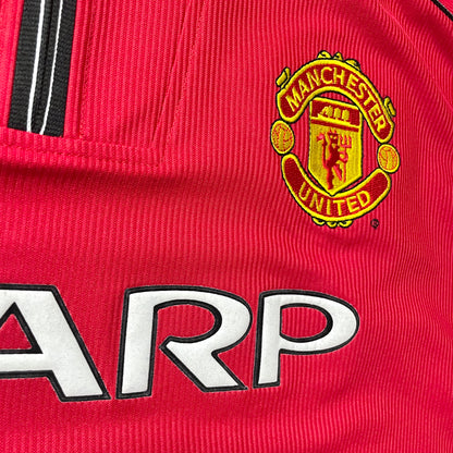 【正規品1998-2000 UMBRO Manchester United home L/S shirt】