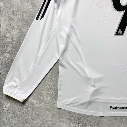【正規選手支給品2005-2006 adidas Real Madrid home L/S Ronaldo #9】