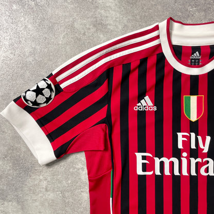 【正規品2011-2012 adidas AC Milan home PRINCE #27】