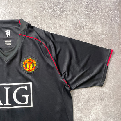 【正規品2007-2008 NIKE Manchester United away SCHOLES #18】