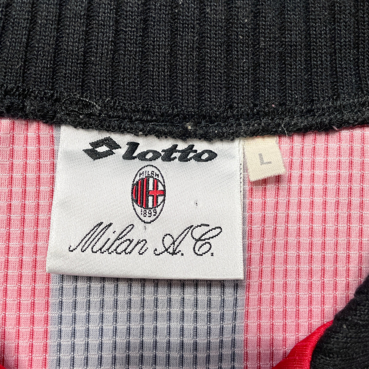 【正規品1997-1998 Lotto AC Milan home shirt】