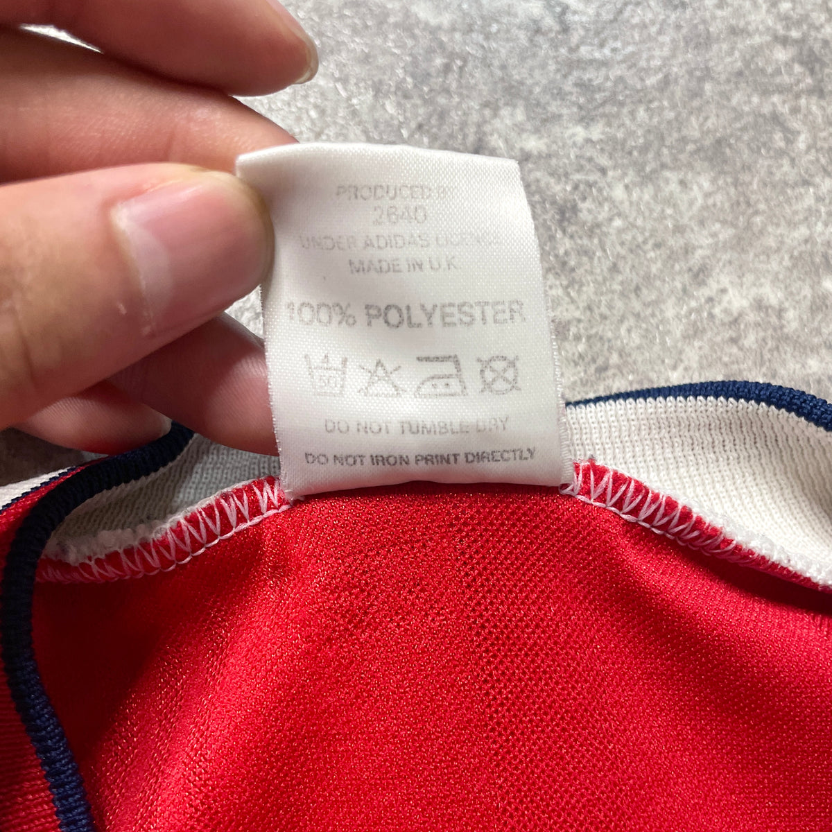 【正規品1988-1990 adidas arsenal home shirt】