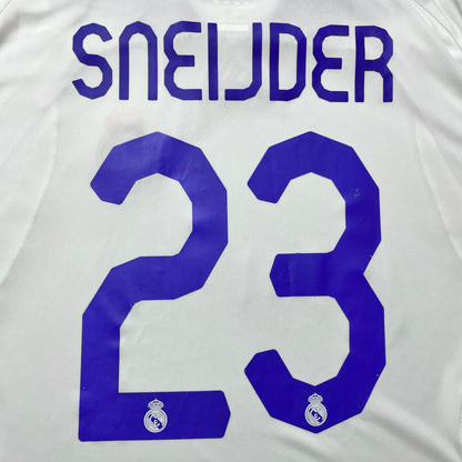 【正規品2007-2008 adidas Real Madrid home SNEIJDER #23】