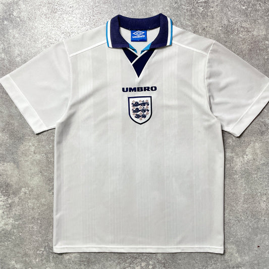 【正規品1995-1997 Umbro England Home shirt】
