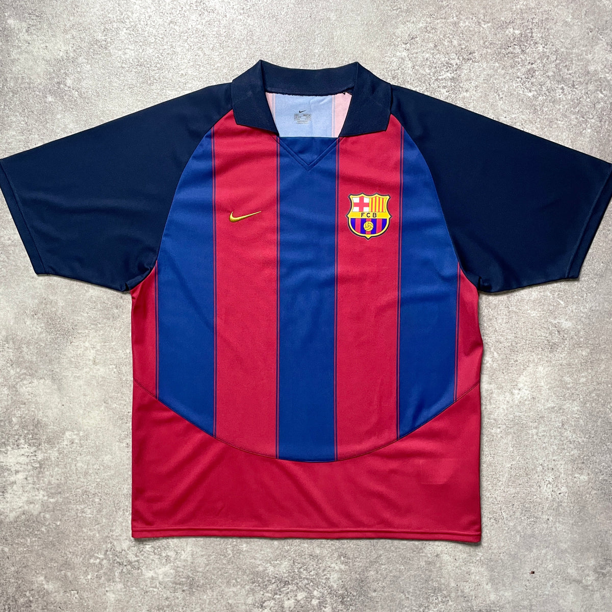 【正規品2003-2004 NIKE Barcelona home GERARD #14】