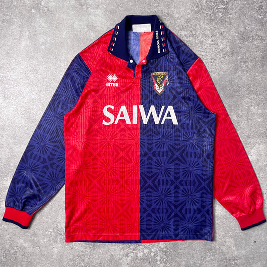 【正規品1992-1994 errea Genoa home L/S shirt】