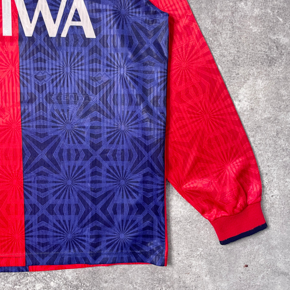 【正規品1992-1994 errea Genoa home L/S shirt】
