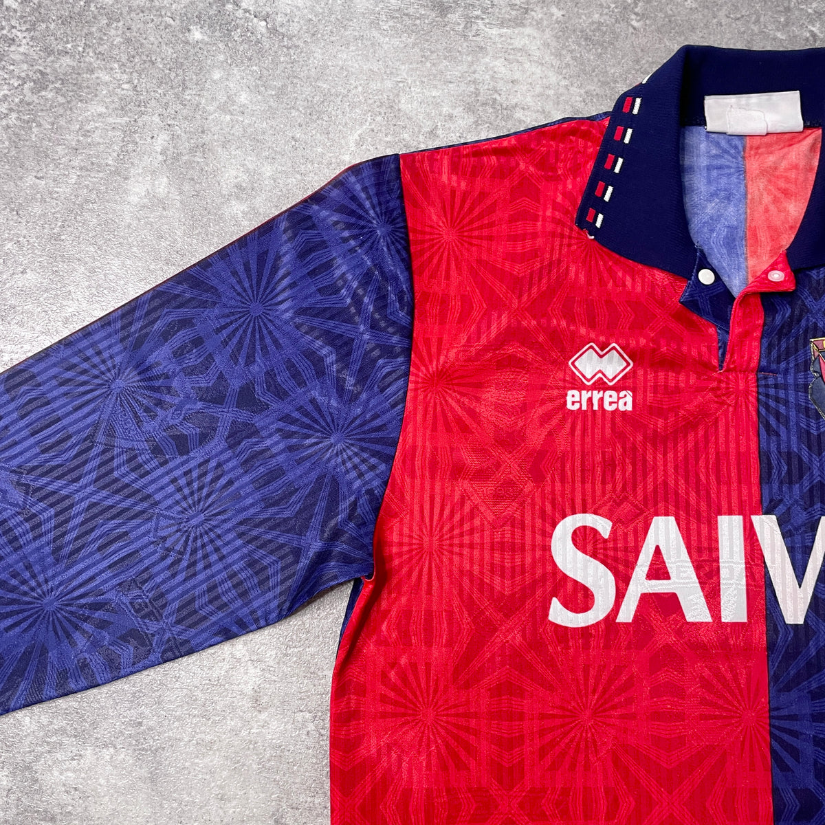 【正規品1992-1994 errea Genoa home L/S shirt】