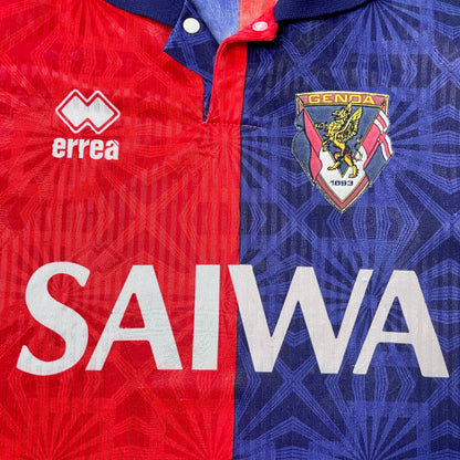 【正規品1992-1994 errea Genoa home L/S shirt】