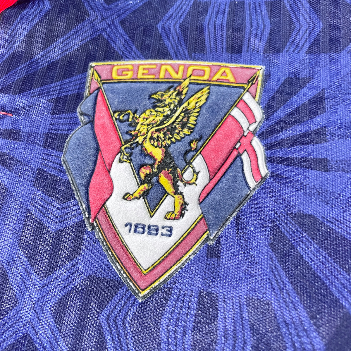 【正規品1992-1994 errea Genoa home L/S shirt】