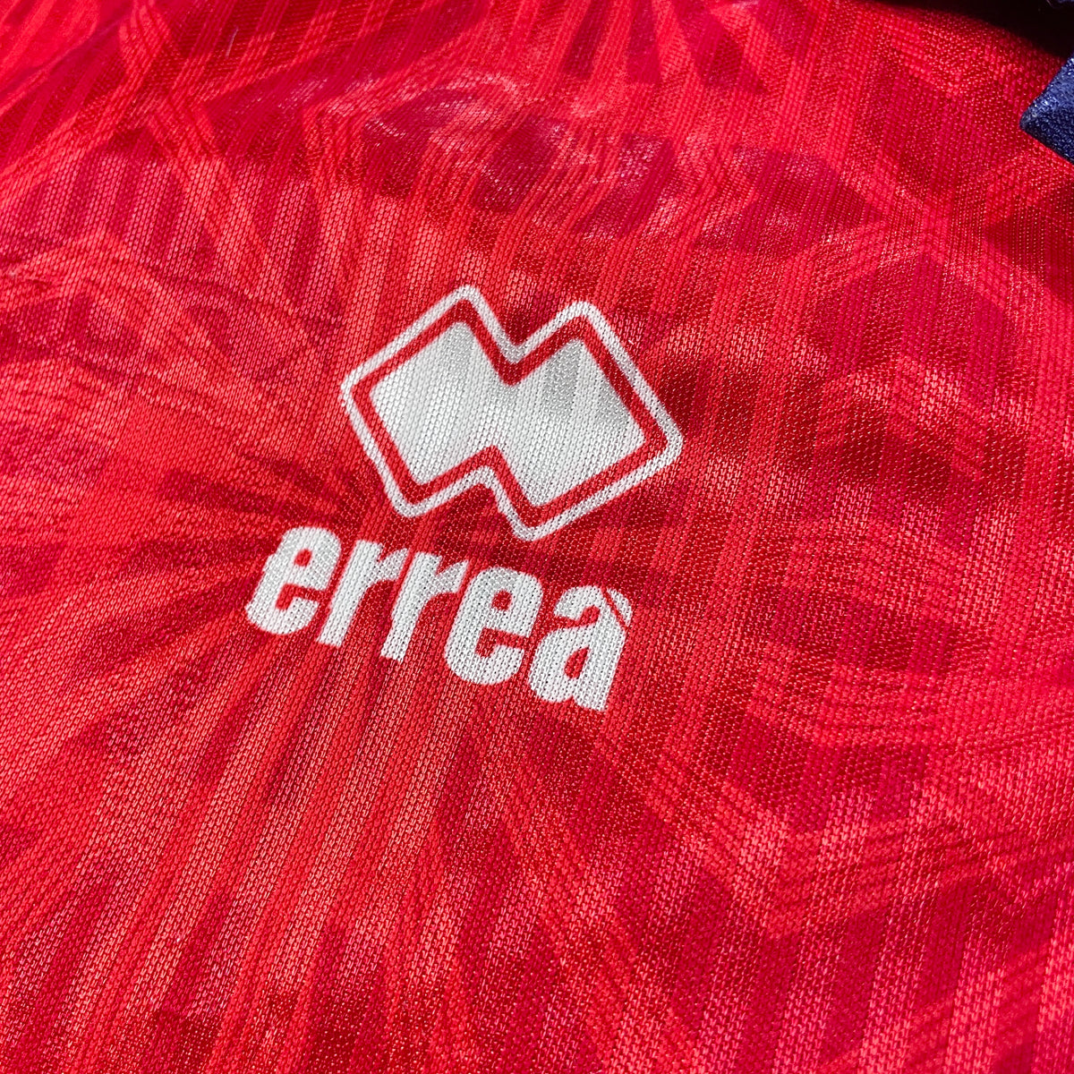 【正規品1992-1994 errea Genoa home L/S shirt】