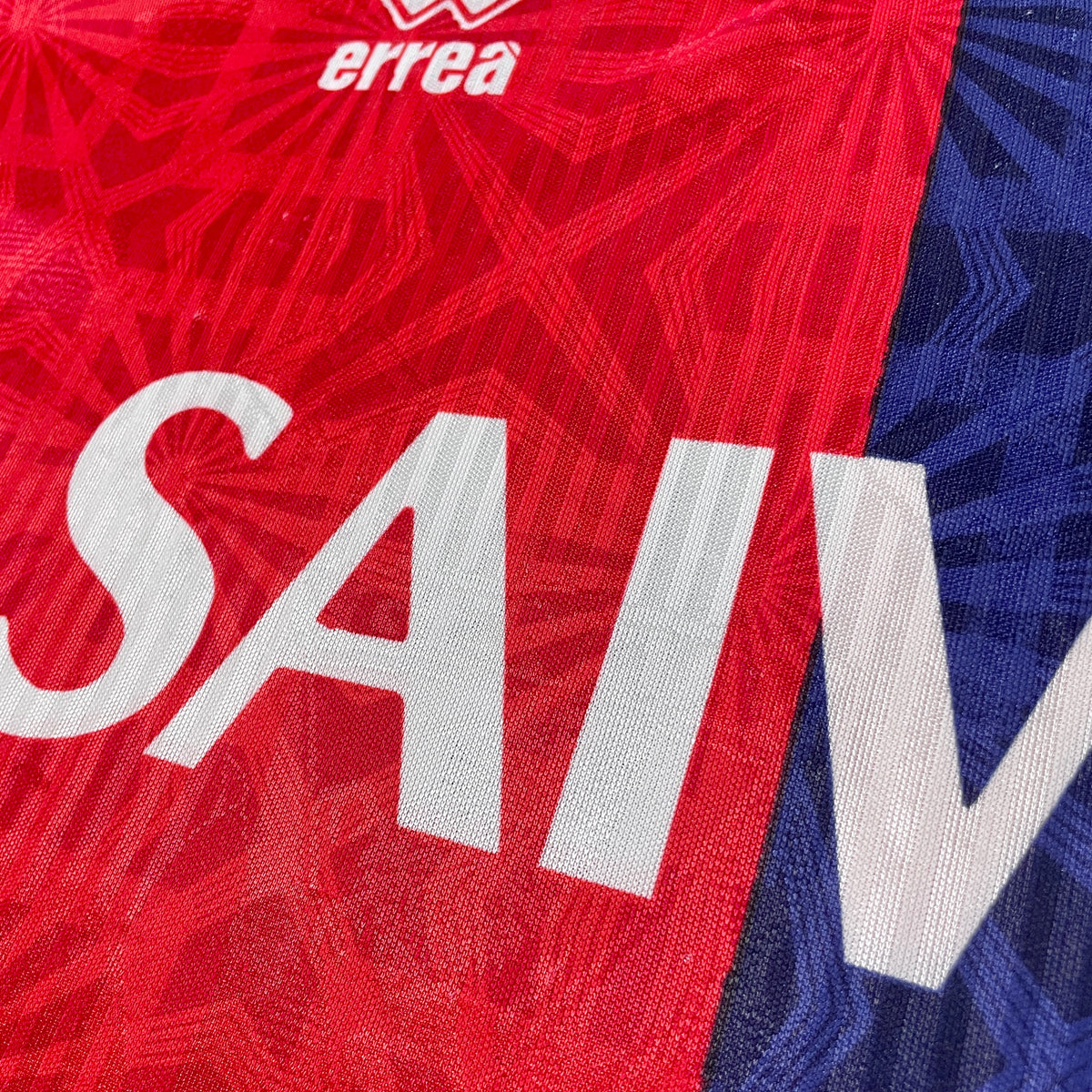 【正規品1992-1994 errea Genoa home L/S shirt】