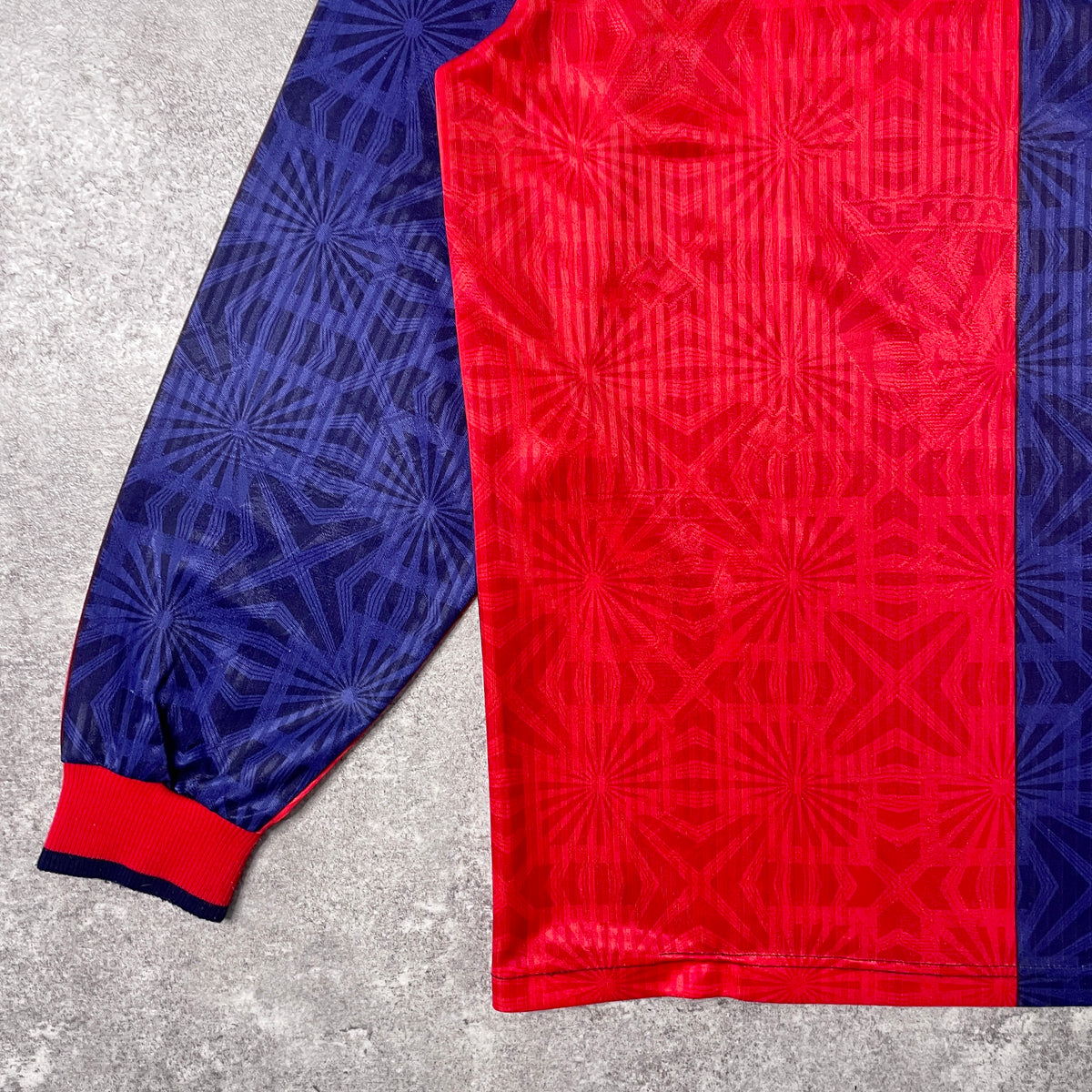【正規品1992-1994 errea Genoa home L/S shirt】