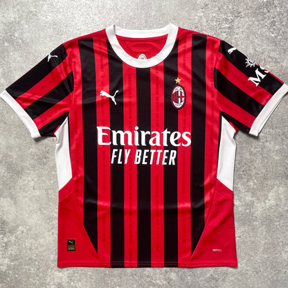 【正規品2024-2025 PUMA AC MILAN home shirt】