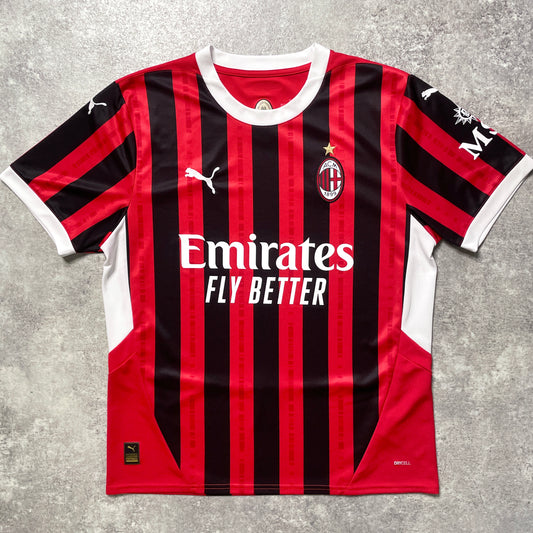 【正規品2024-2025 PUMA AC MILAN home shirt】