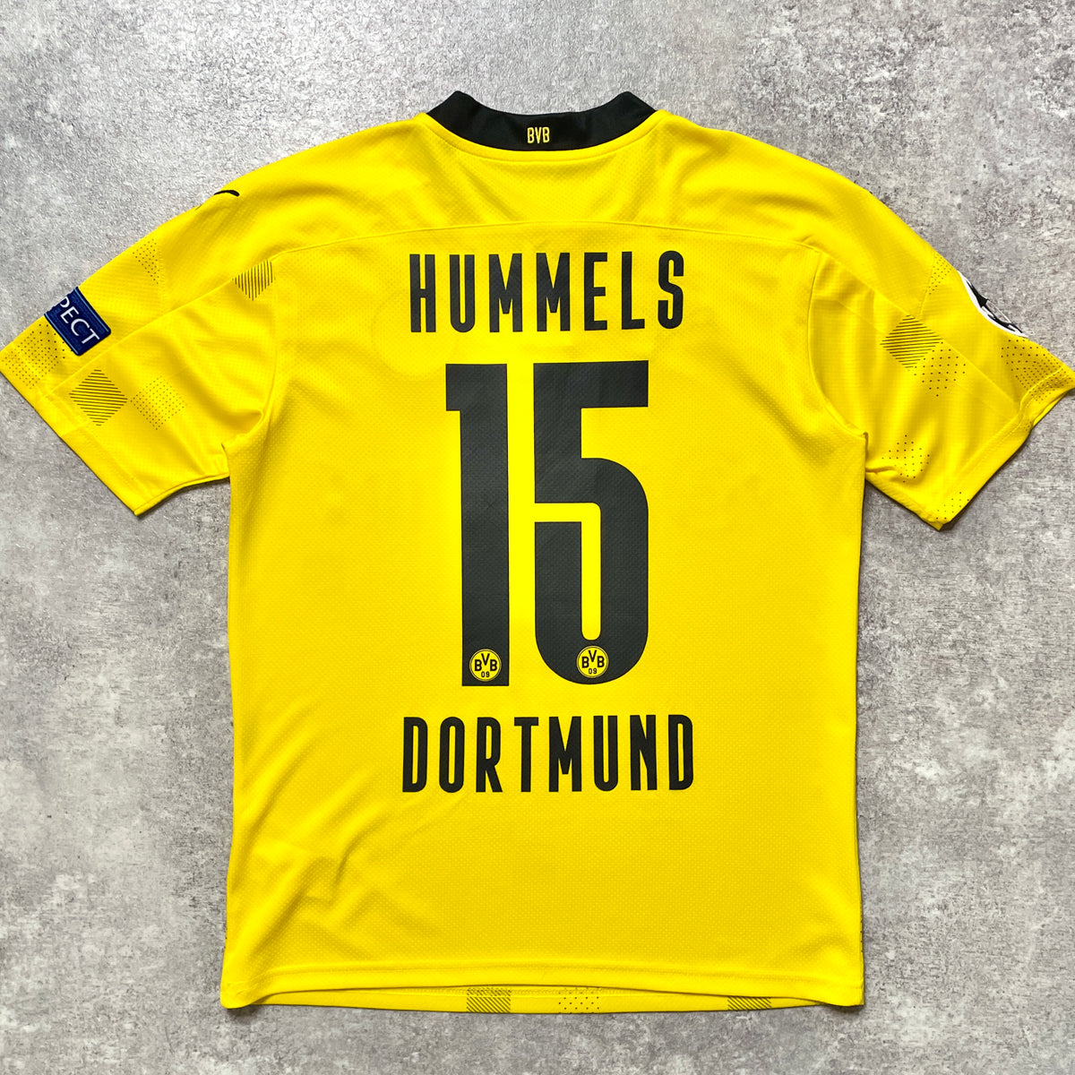 【正規品2020-2021 PUMA Dortmund home HUMMELS #15】