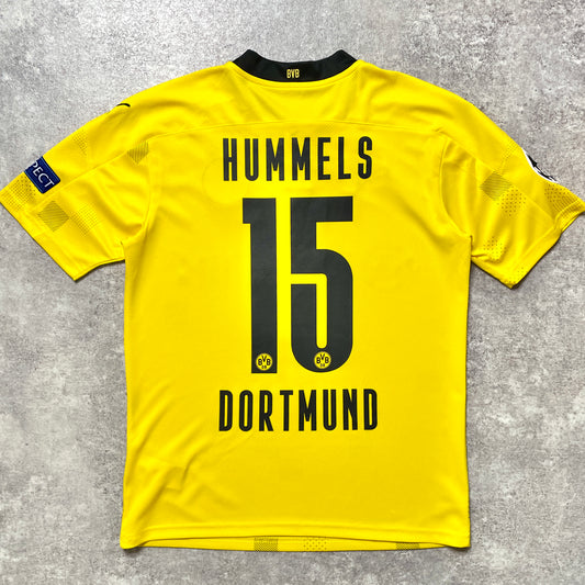 【正規品2020-2021 PUMA Dortmund home HUMMELS #15】