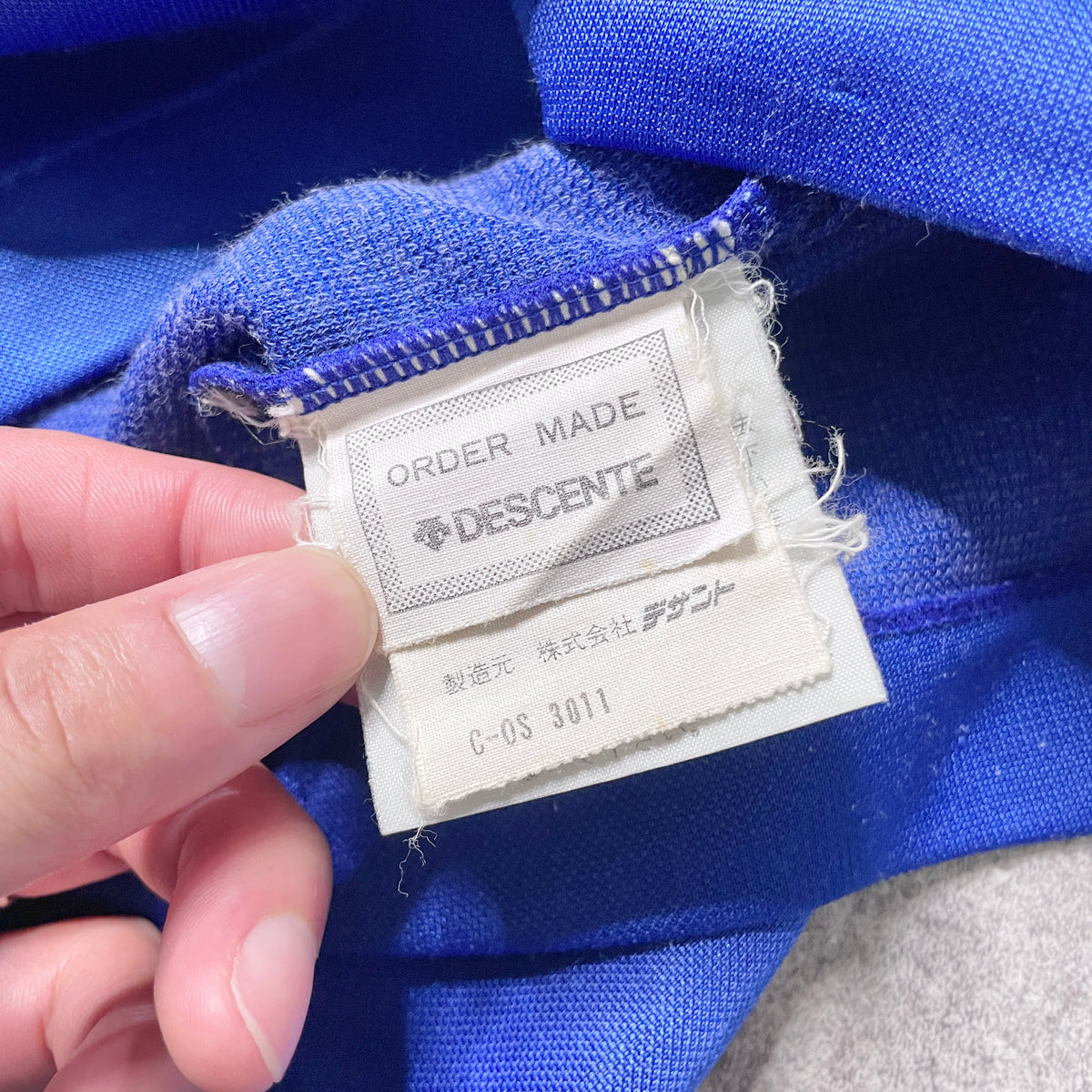 【正規選手支給品1985-1987 adidas 横浜fマリノス前身 日産自動車サッカー部 home L/S shirt】