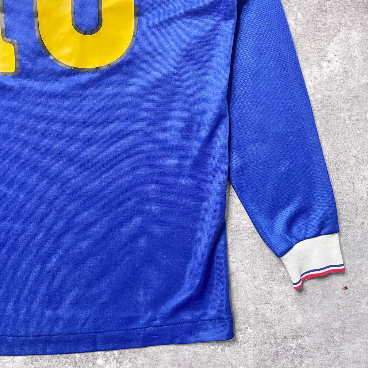【正規選手支給品1985-1987 adidas 横浜fマリノス前身 日産自動車サッカー部 home L/S shirt】