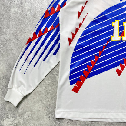 【正規品1993 PUMA 日本代表 away L/S KAZU #11】