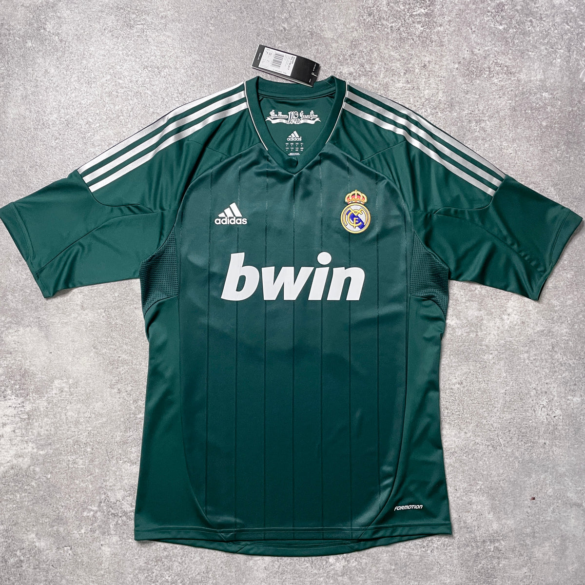 【BNWT正規選手支給品2012-2013 adidas Real Madrid 110th UCL 3rd OZIL #10】