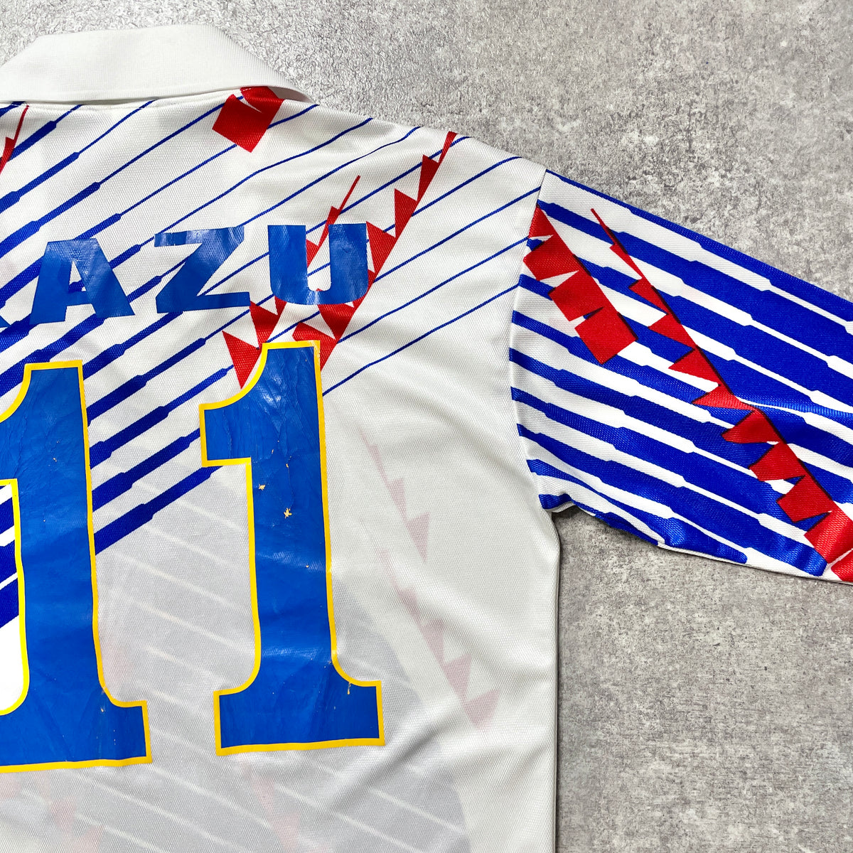【正規品1993 PUMA 日本代表 away L/S KAZU #11】