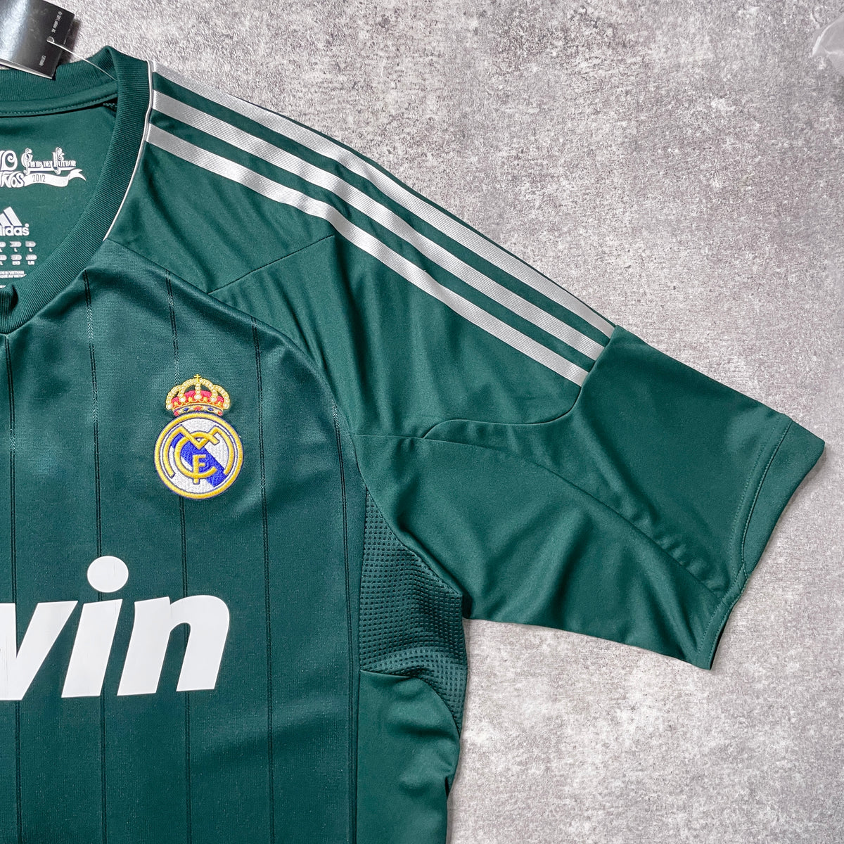 【BNWT正規選手支給品2012-2013 adidas Real Madrid 110th UCL 3rd OZIL #10】