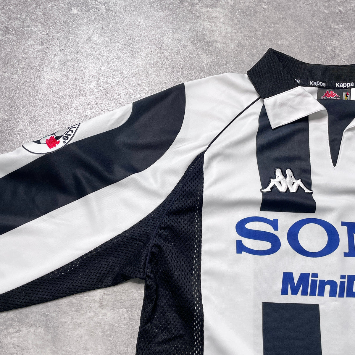 【正規品1997-1998 Kappa Juventus home L/S ZIDANE #21】