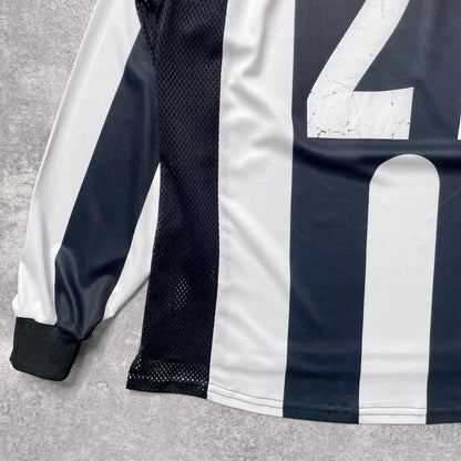 【正規品1997-1998 Kappa Juventus home L/S ZIDANE #21】
