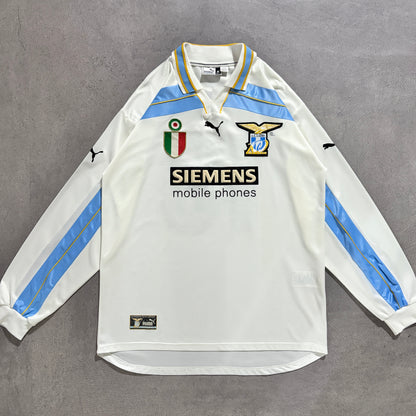 【正規品2000-2001 PUMA Lazio Centenary L/S NEDVED #18】