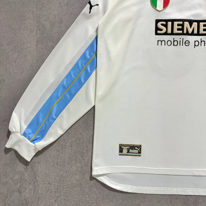 【正規品2000-2001 PUMA Lazio Centenary L/S NEDVED #18】
