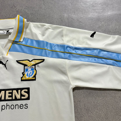 【正規品2000-2001 PUMA Lazio Centenary L/S NEDVED #18】