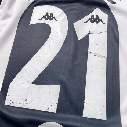【正規品1997-1998 Kappa Juventus home L/S ZIDANE #21】