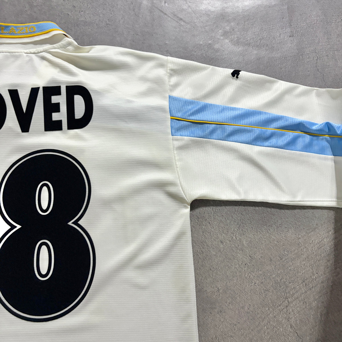 【正規品2000-2001 PUMA Lazio Centenary L/S NEDVED #18】