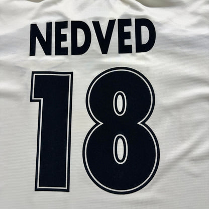 【正規品2000-2001 PUMA Lazio Centenary L/S NEDVED #18】