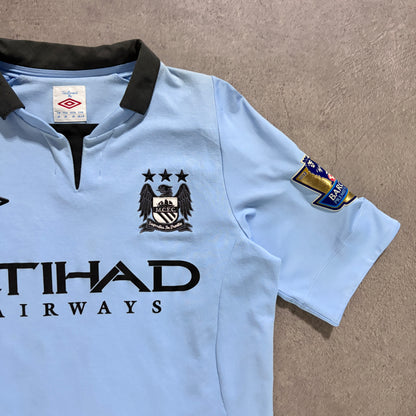 【正規品2012-2013 UMBRO Manchester City home TEVES #32】