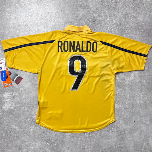 【BNWT正規品1999-2000 NIKE Inter Milan 3rd RONALDO #9】