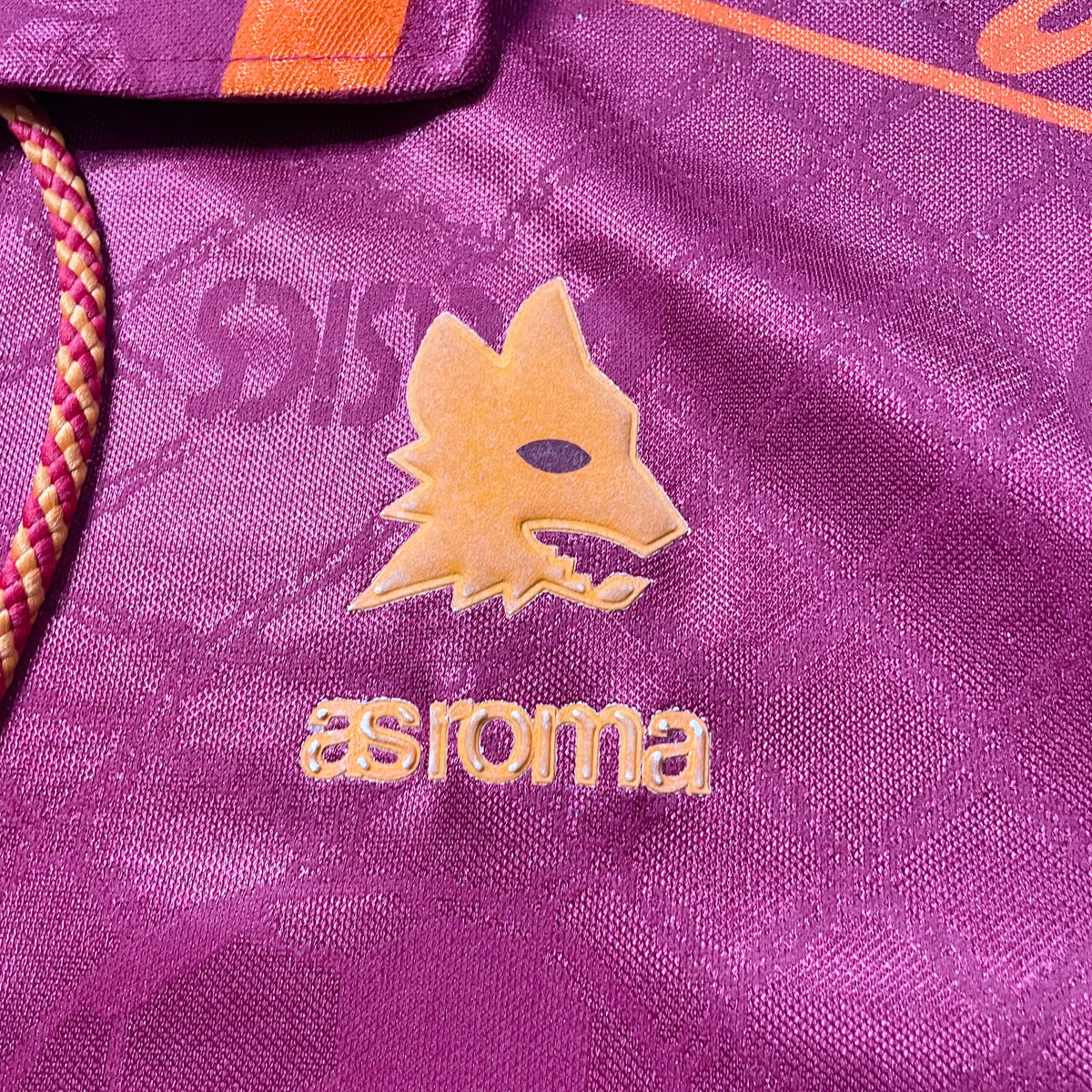 【正規品1994-1995 asics AS ROMA home L/S shirt】