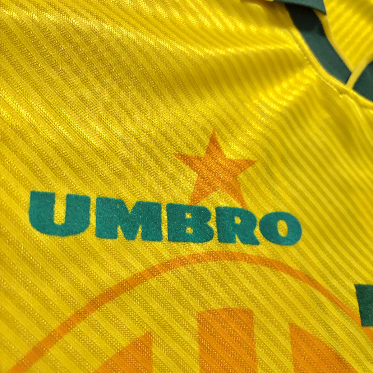 【正規品1994-1997 UMBRO Brazil home #7】